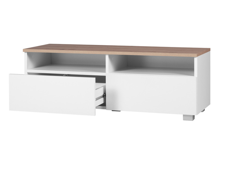 Aller en mode plein écran : LIVARNO home Meuble bas TV Madrid, 113 x 40 x 40 cm - Image 3