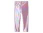Legging holographique enfant rose et violet