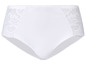 Culotte blanche avec dentelle sur les côtés.