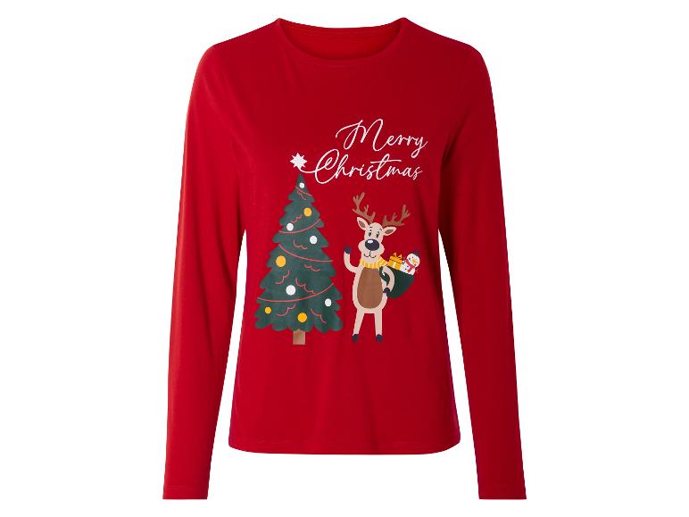 Pyjama motif de Noël femme