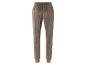 Pantalon de jogging gris foncé avec une taille élastique.