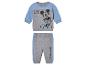 Un sweat-shirt et un pantalon gris pour bébé avec Mickey Mouse.