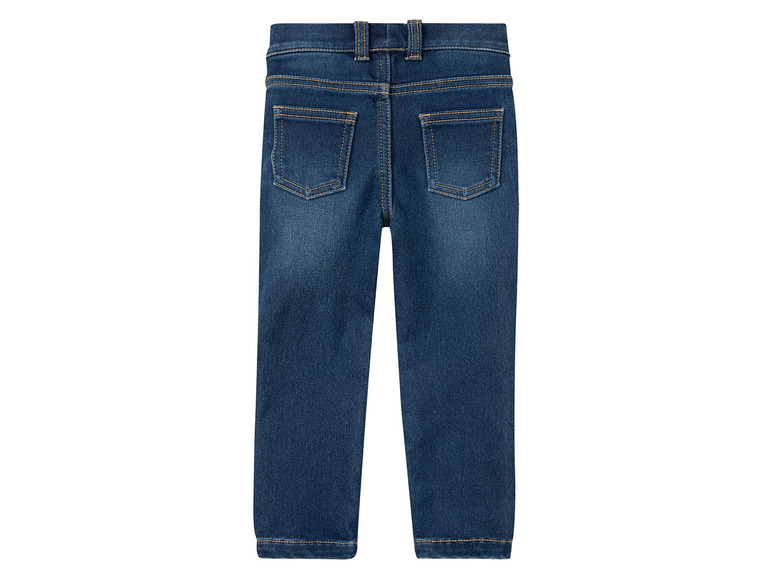 Un jean bleu pour enfants.
