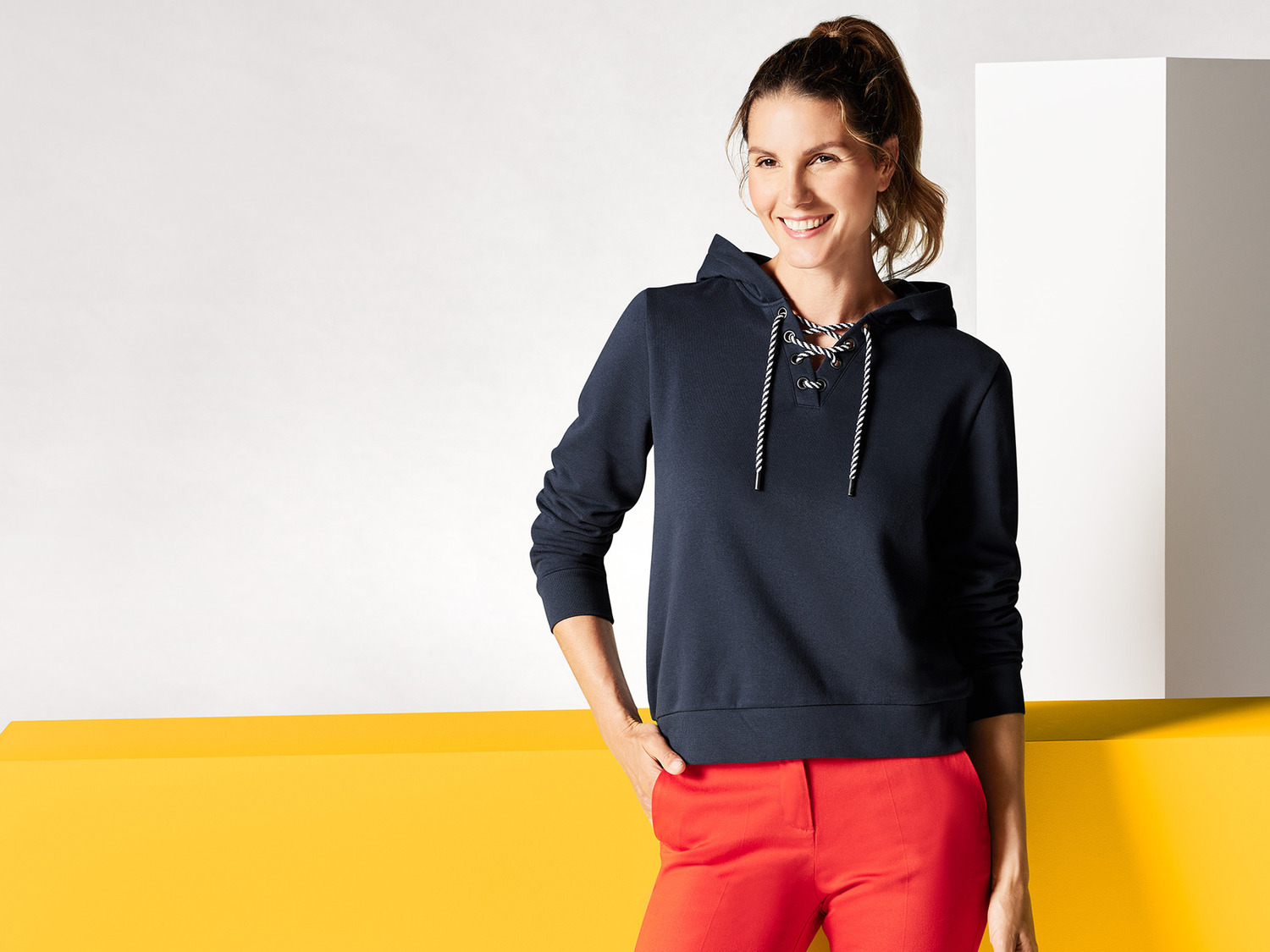 Lacoste UNISEX - Sweat à capuche - bigarreau cherry/rouge