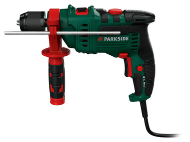 PARKSIDE® Perceuse à percussion PSBM 750 B3, avec poignée supplémentaire rotative à 360°