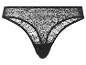 String en dentelle noire