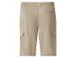 Short cargo kaki avec poches latérales et arrière.