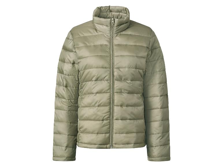 Veste matelassée vert olive pour femme.