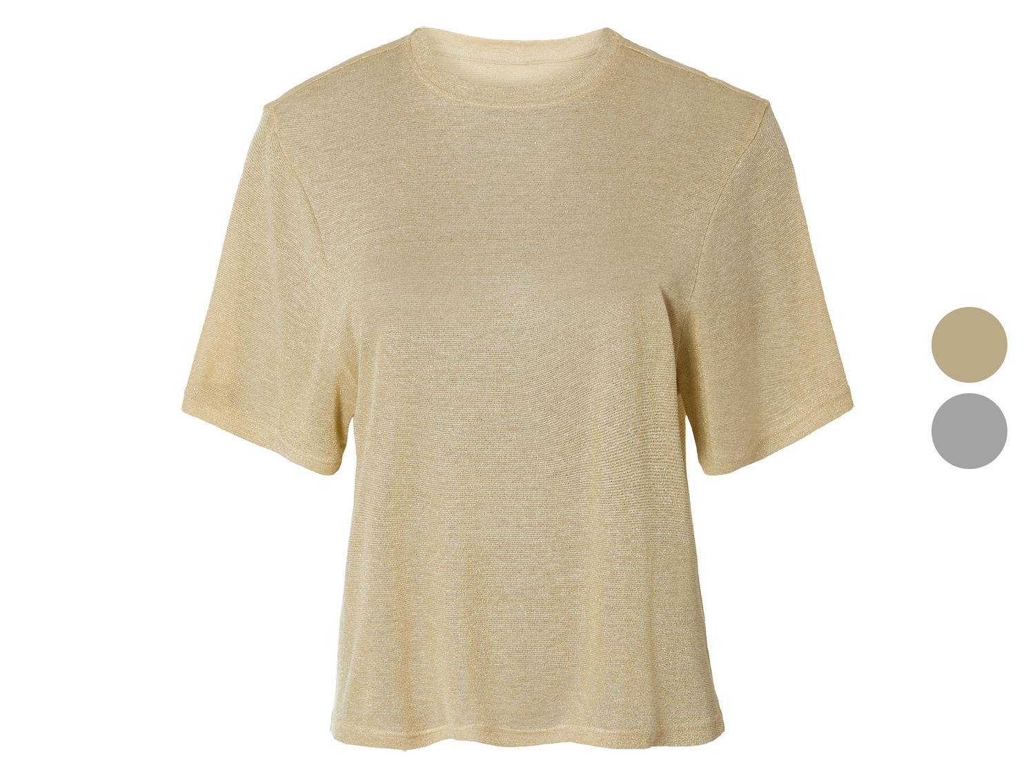 esmara T shirt effet scintillant femme LIDL