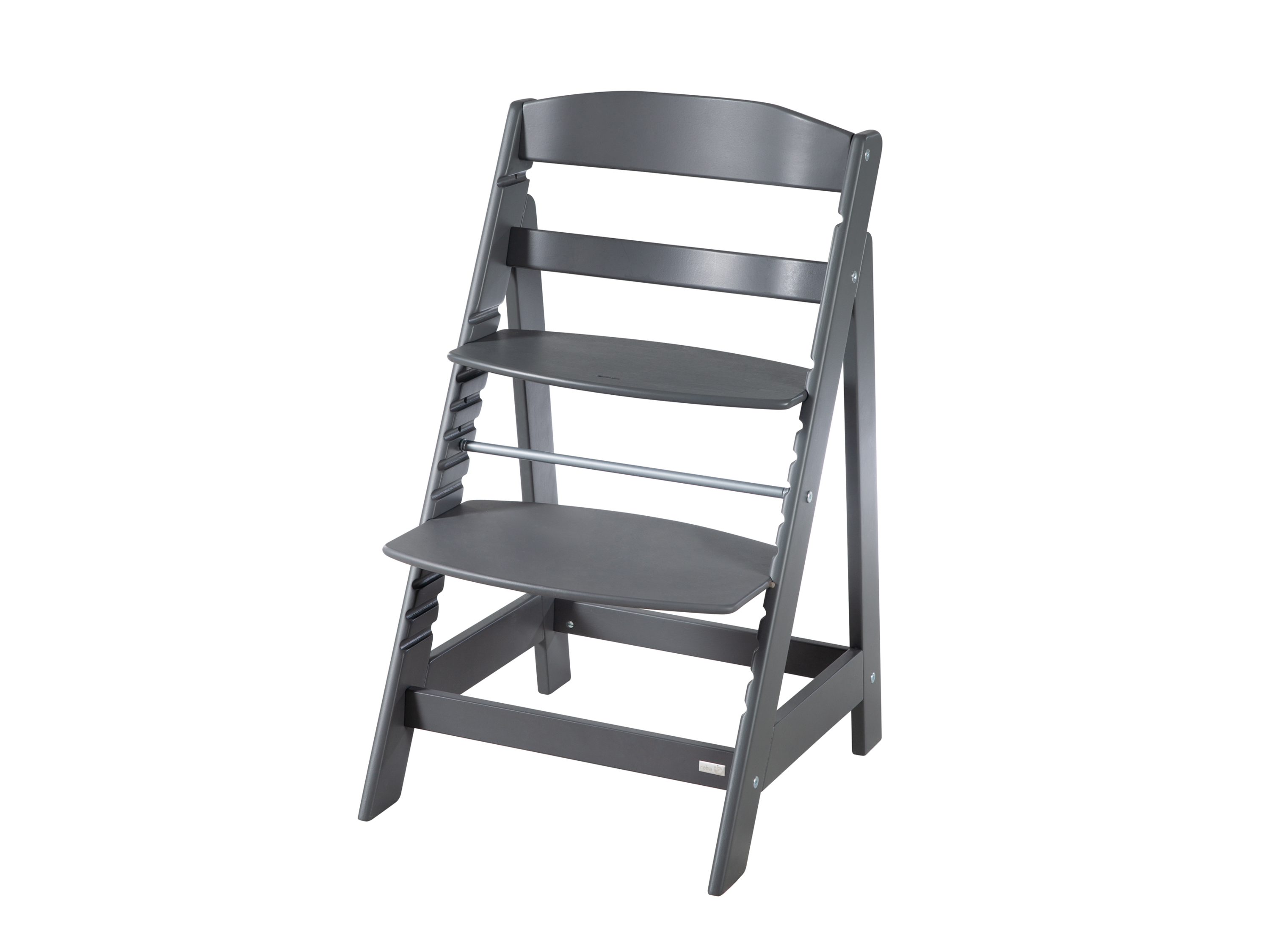 roba Chaise haute »Sit Up«, chaise haute évolutive en bois. (anthracite)