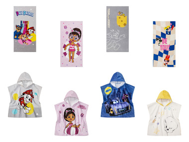 Serviette ou poncho de plage enfant