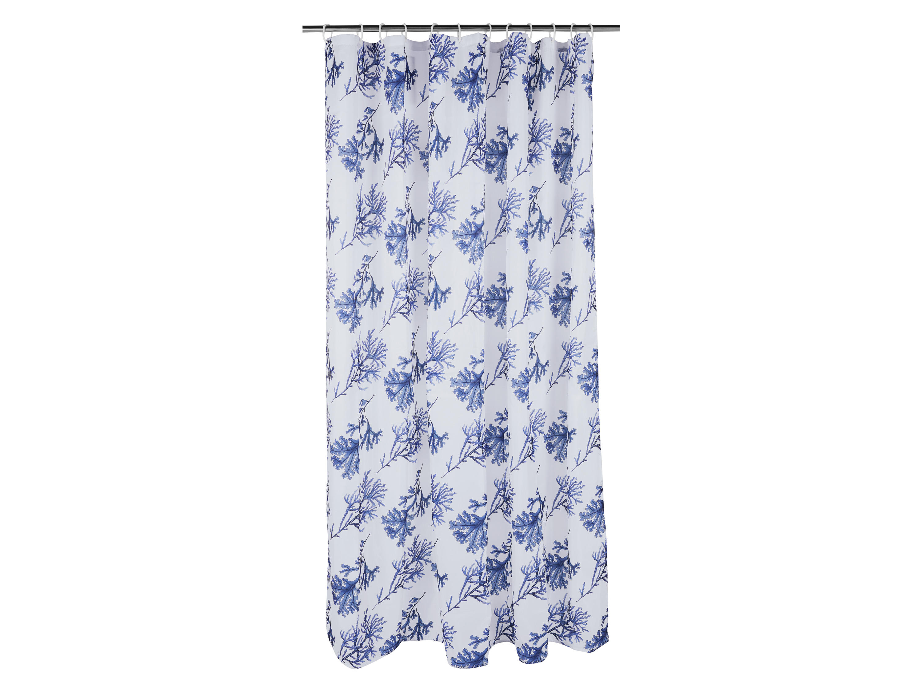 LIVARNO® Rideau de douche, 180 x 200 cm (feuilles)