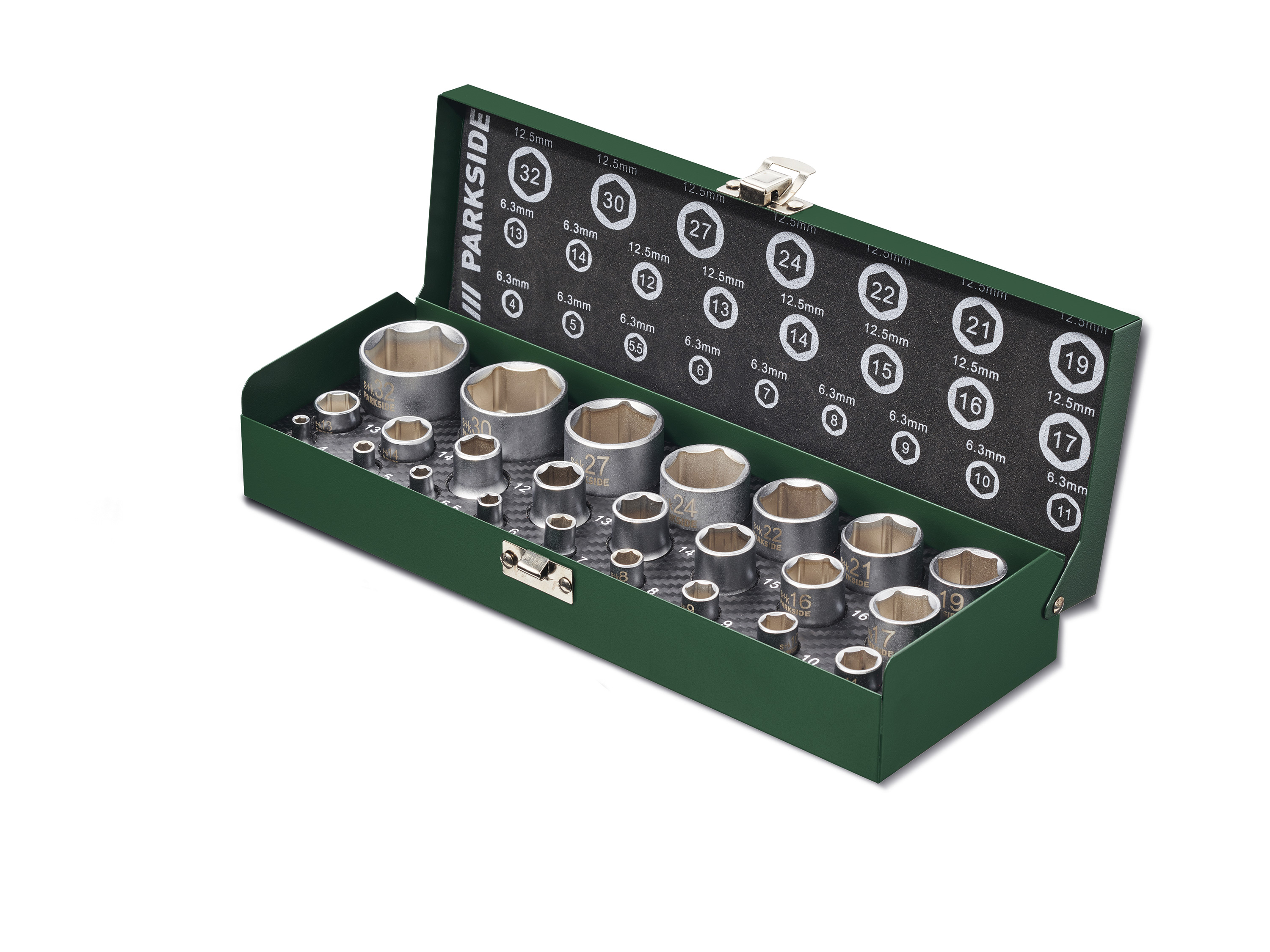 PARKSIDE® Set de douilles, 24 pièces
