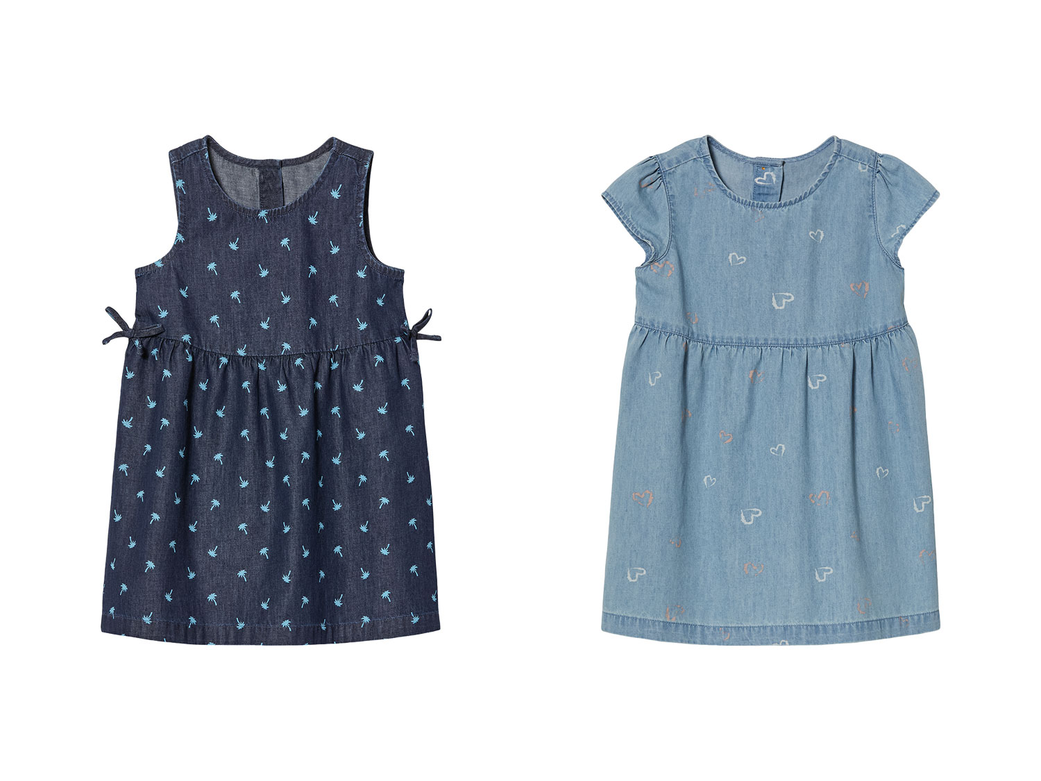 lupilu® Robe denim petite fille