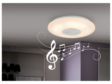 LIVARNO home Plafonnier LED avec haut-parleurs Bluetooth®, 20,7 W