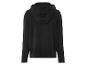 Un sweat à capuche noir.
