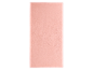 Serviette de bain rose clair.