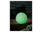 Lampe d'extérieur en forme d'œuf, lumière verte.
