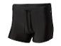 Short de bain noir avec cordon de serrage.