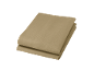 Tissu beige plié sur fond noir