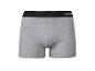 Boxer gris Parkside avec ceinture noire.
