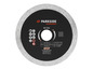 Un disque diamanté Parkside Performance pour couper des carreaux.
