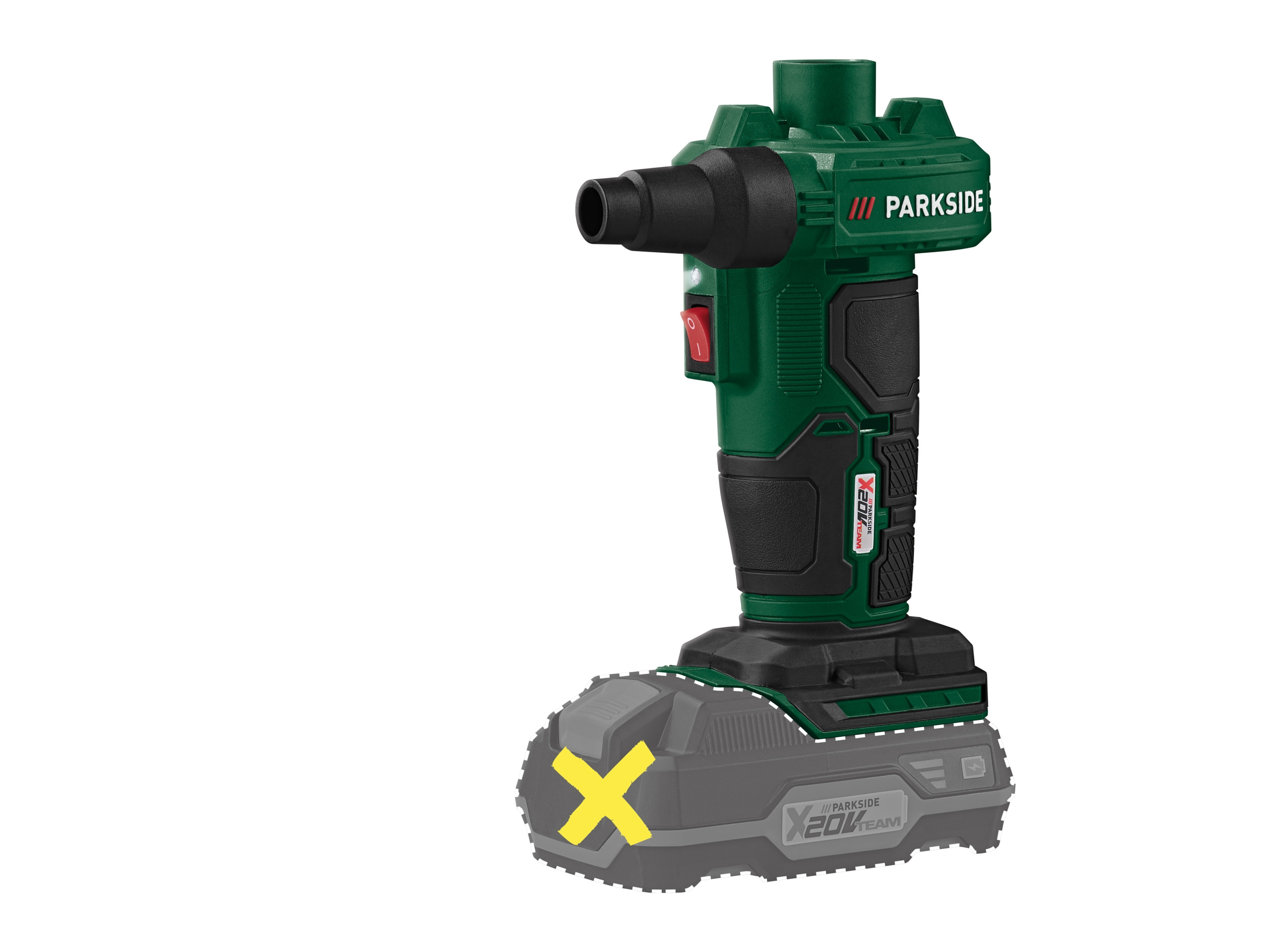 PARKSIDE® Pompe à air PALP 20-Li B2 ou compresseur PAK 20-Li B2 sans fil, 20 V (pompe à air)