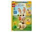 Ensemble LEGO Creator 3en1 31162 comprenant un lapin, un cerf et un phoque, avec 326 pièces.