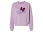 Pullover lilas avec imprimé Mickey Mouse.