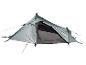 Tente de camping légère, design moderne et couleur vert-gris.