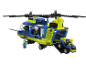 Hélicoptère en briques de jeu avec figurines et quad