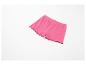 Shorts rose à volants.