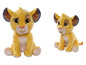 Deux peluches de Simba du Roi Lion de Disney.