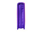 Une trousse violette avec une fermeture éclair.