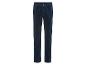 Pantalon en velours côtelé bleu foncé pour homme.