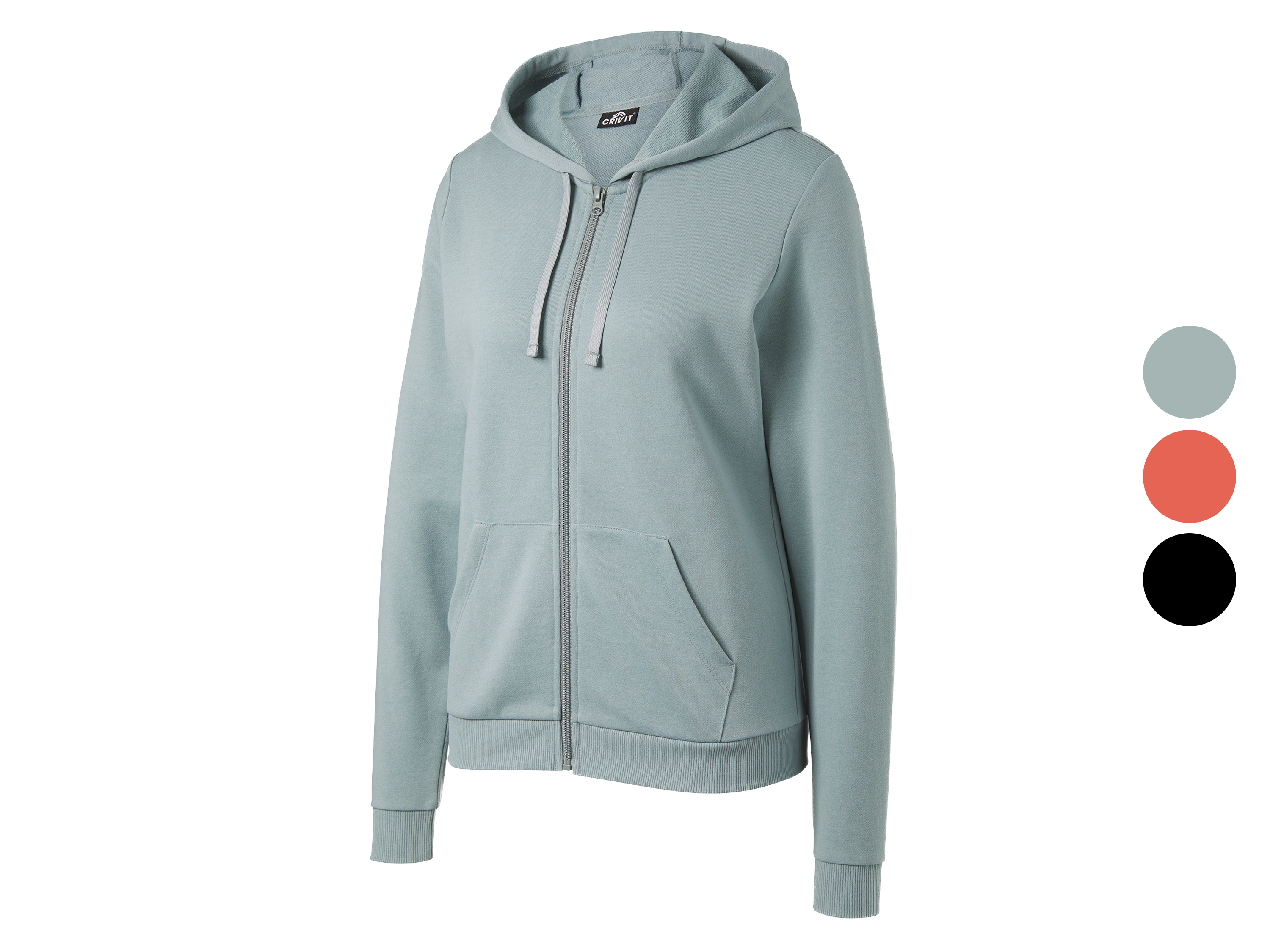 CRIVIT Sweat zippé femme