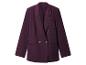 Blazer croisé violet foncé à deux boutons