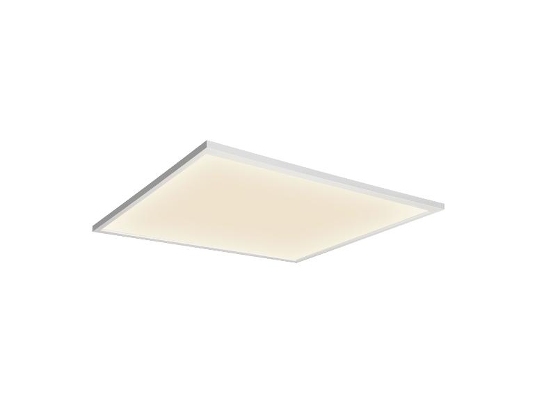 Panneau LED carré avec lumière blanche chaude