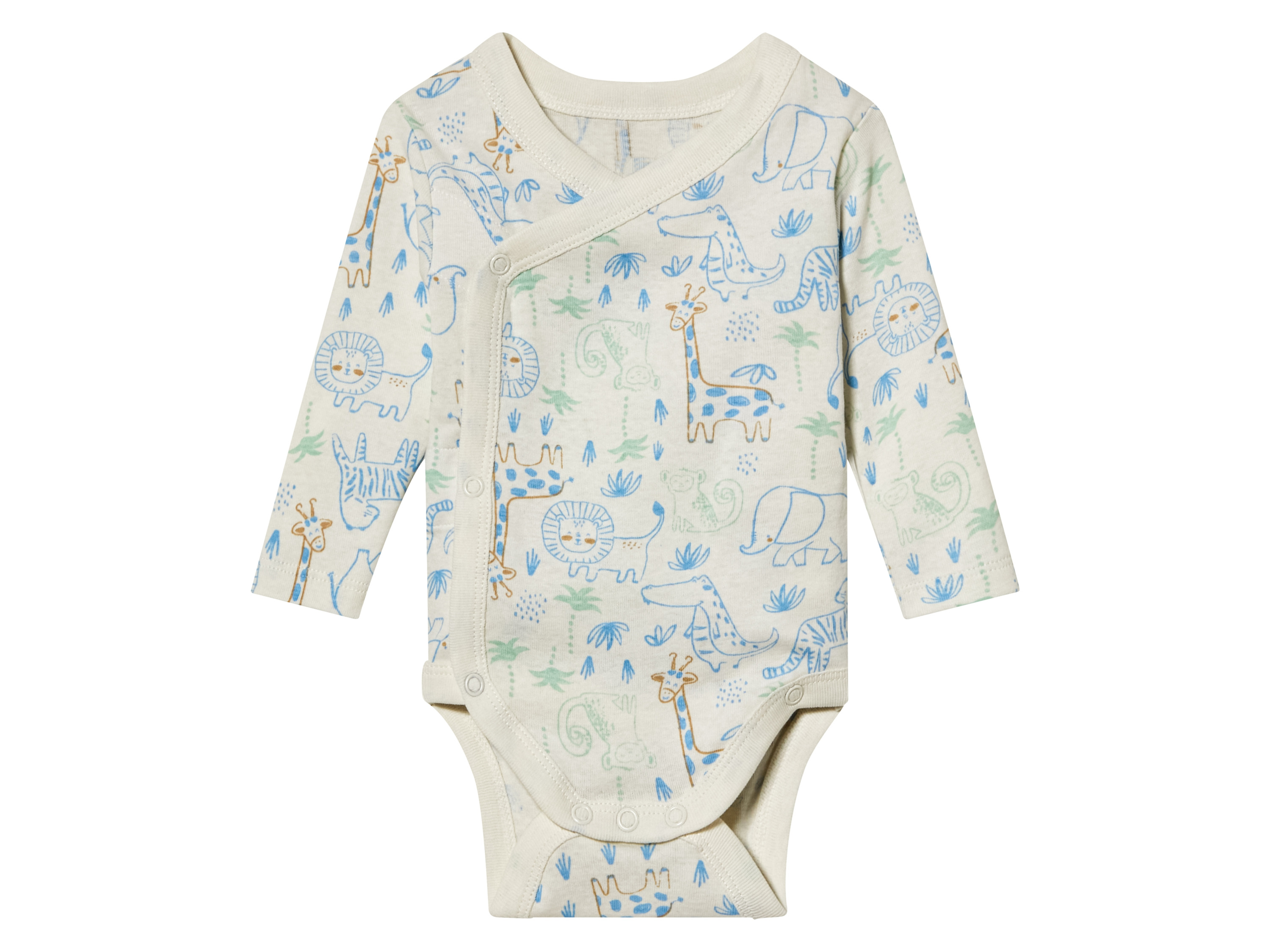 lupilu® Body bébé (50/56, blanc)