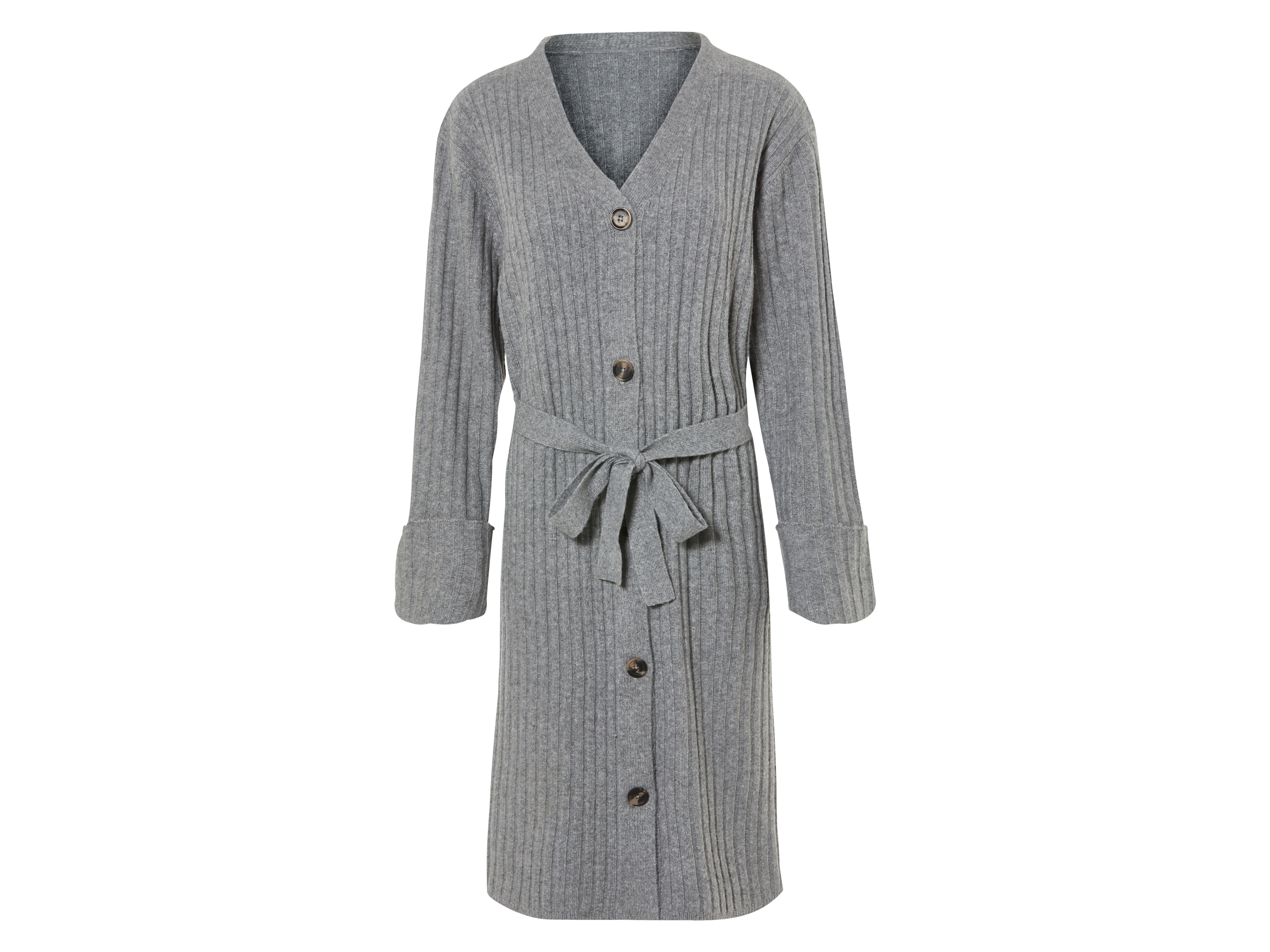 esmara® Gilet en maille femme (gris, S(34/36))