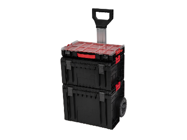 Qbrick System Kit caisse à outils sur roulettes, 3 pièces