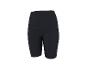Short de cyclisme côtelé noir pour femme