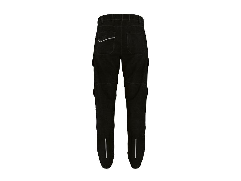 Pantalon de travail noir avec détails réfléchissants