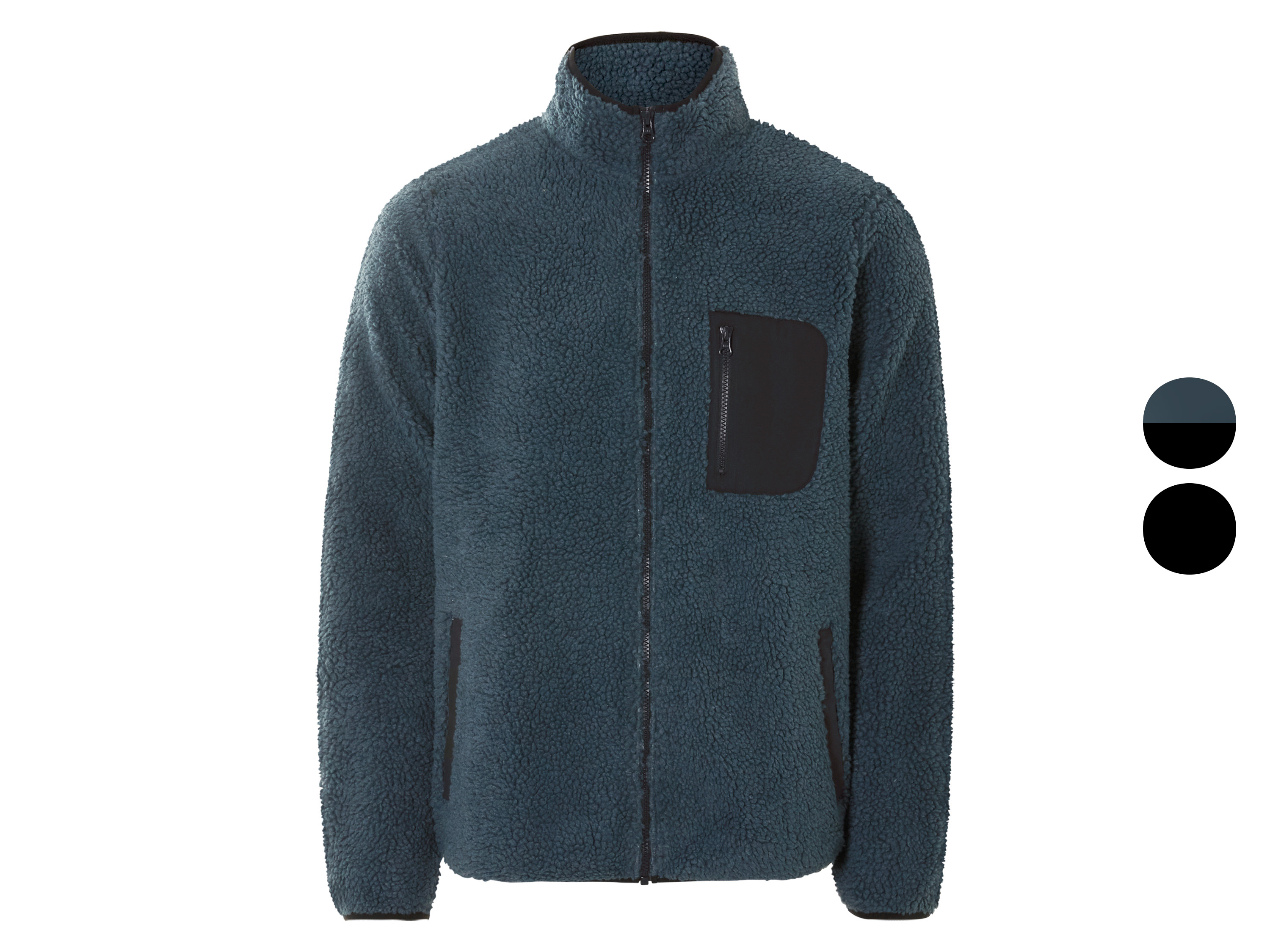 LIVERGY® Veste polaire en peluche homme