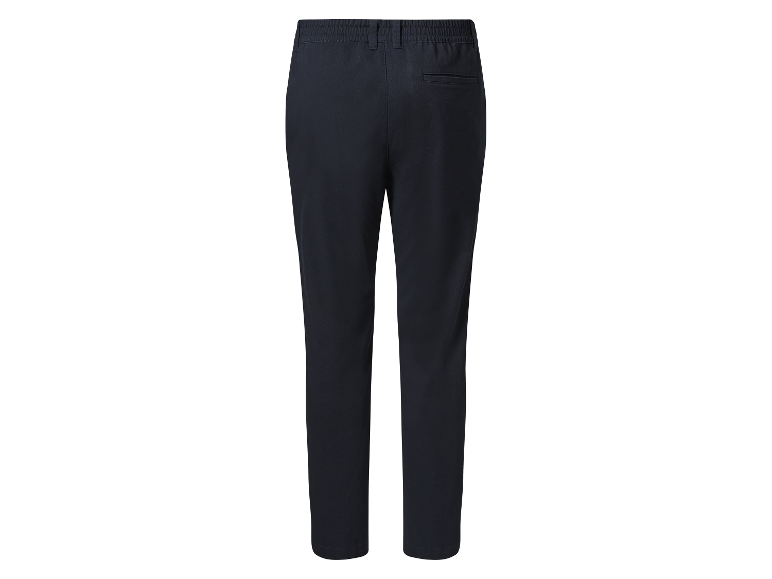 Pantalon bleu marine avec élastique.