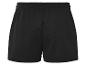 Shorts noirs à taille élastique.