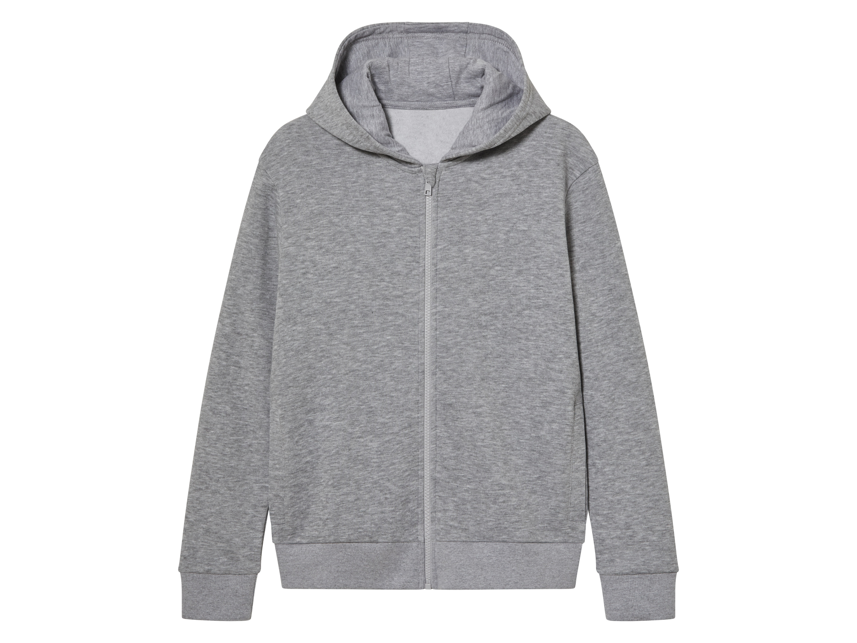 pepperts!® Sweat zippé molletonné garçon (134/140, gris)