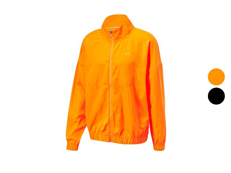 Veste d'entraînement orange à zip, autres couleurs disponibles.
