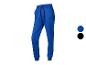 Pantalon de jogging bleu avec cordon de serrage.
