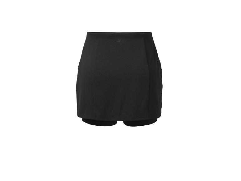 Jupe de sport noire avec short intégré